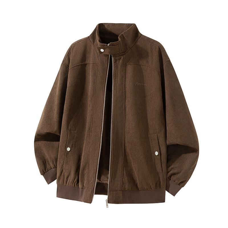 

Maillard Stand-up Collar Corduroy Jacket for Men s Autumn and Winter New Style Outerwear Sports Jacket 3XL