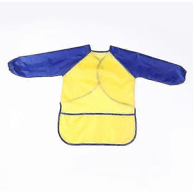 Painting Apron Nylon, Waterproof Painting Apron With Sleeves, Children's Craft Apron For Kids 7 To 12 Years