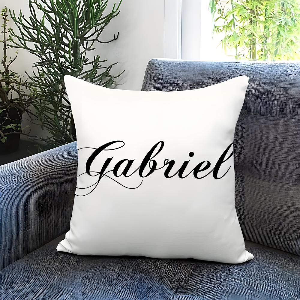 G-GabrielS Cushion Cover Comfortable Reversible Pillow Cover Ideal for Car Sofa Bedroom & Beyond