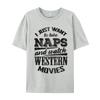 Funny Western Movie Lover Unisex Movie Fan Printed On Top TShirt Wholesale Group Cotton Unisex Tees Casual Tshirts
