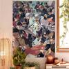 GINTAMA Anime Poste Anime Tapestry Indian Buddha Wall Decoration Witchcraft Bohemian Hippie Wall Hanging Sheets