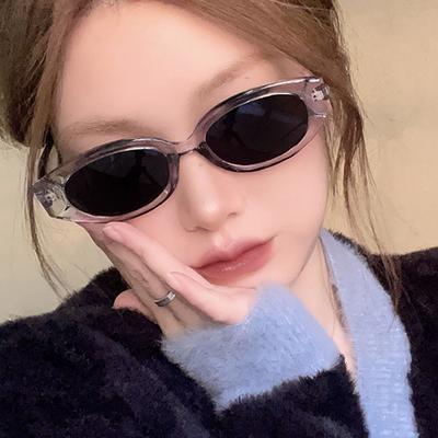Women's Sunglasses Sun Protection UV Protection Fashion Personality Retro Hip Hop Cats' Eye Sunglasses Street Shooting Driving Travel Glasses