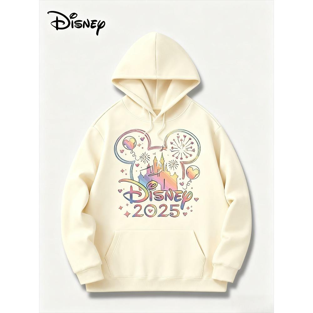 Disney Trip 2025 Fall/Winter Hoodies Disney Family Vacation 2025 Pullover Disneyland Trip Tops Unisex Adults &Children Hoodies