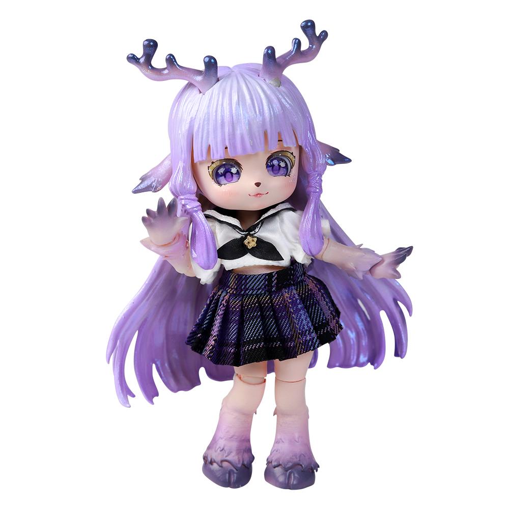 DBS  MAYTREE 14cm Ancient Beast Doll OB11 Doll BJD Collectible Animal Style Kawaii Toy Birthday Gift Series
