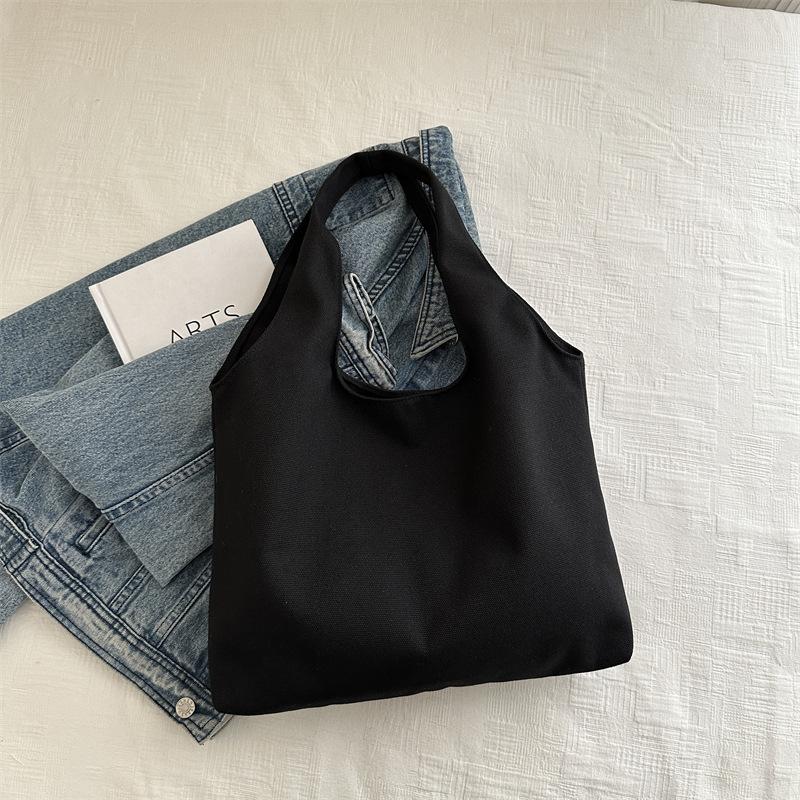 Underarm Tote Bag Women's Bag 2025 New Summer Personalized Korean Version Beautiful Large-capacity Solid Color Shoulder Shopping Bag Bag