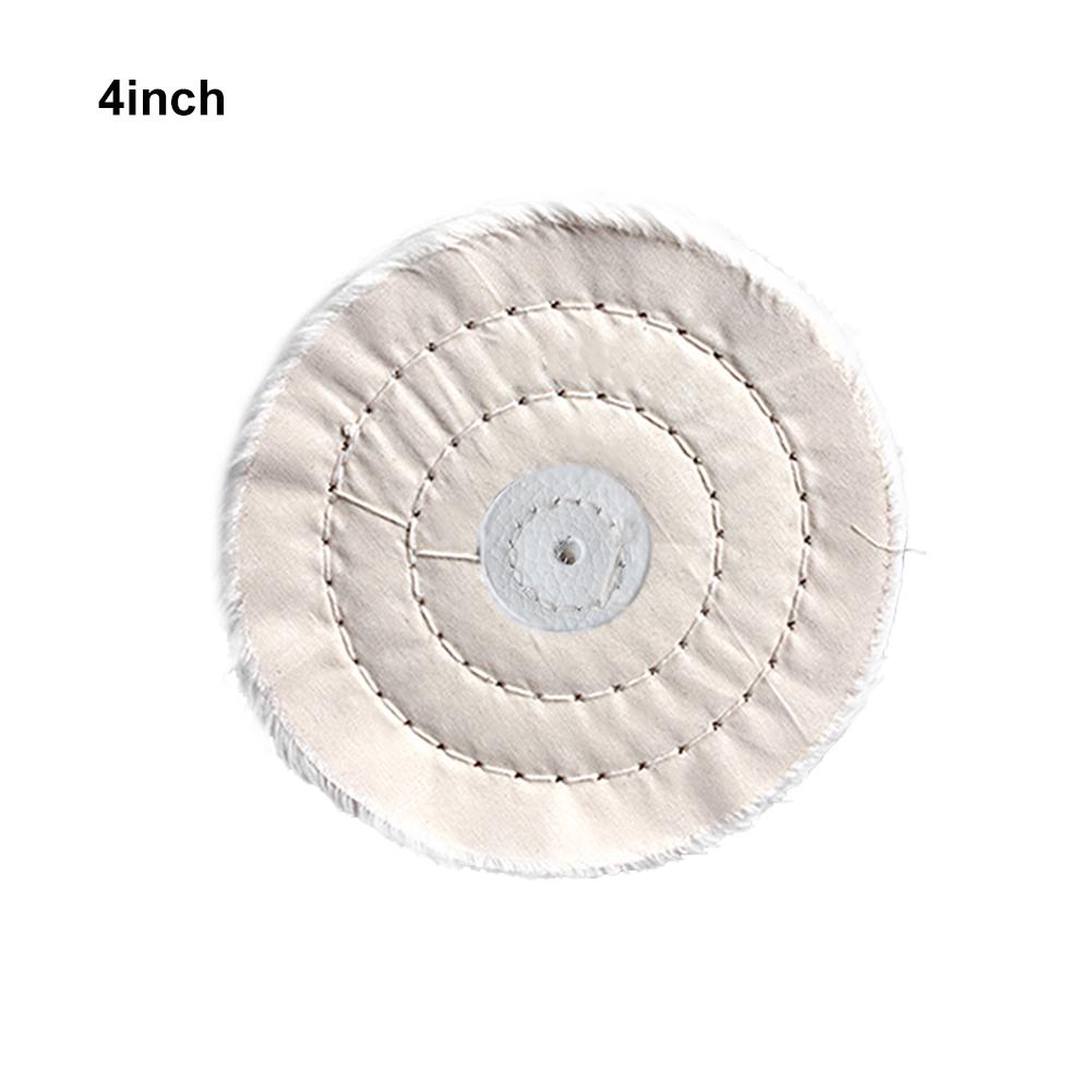 

DYS Tool SHOP 2-8 дюймов тканевый полировальный круг для ювелирных изделий, металлический зеркальный полирующий абразивный инструмент 4 inch