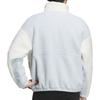 Men's Adidas Neo Jackets Unisex Blue With White Lettering Stand Collar Moderate Workwear