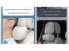 Compatible Neck and Lumbar Support Pillow for Ideal L9/L8/L7 Cars