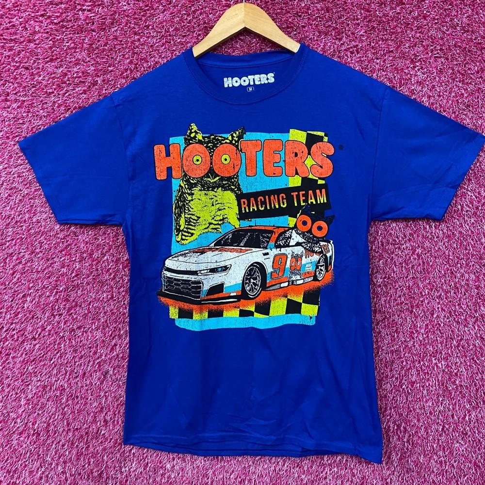 

Hooters Racing Team Race Car Number 9 Graphic Design TShirt Medium Unisex T-Shirt XXXL