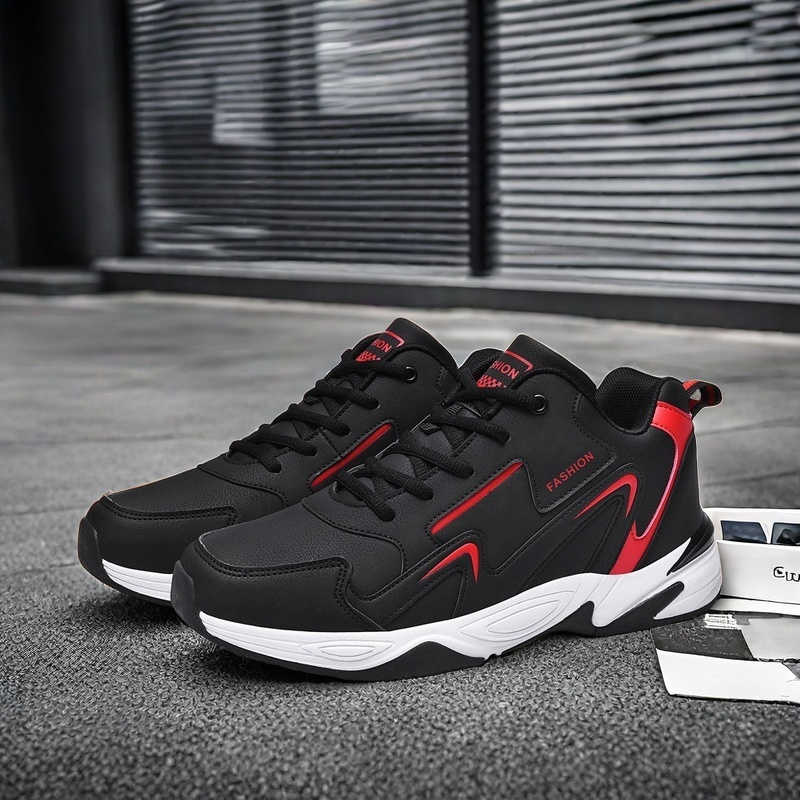 Lace Up Zimni Mens Shoes Walking Men's Sneakers Luxury Tennis Sport Technology Chassure Comfort All Brand Order Tenisky