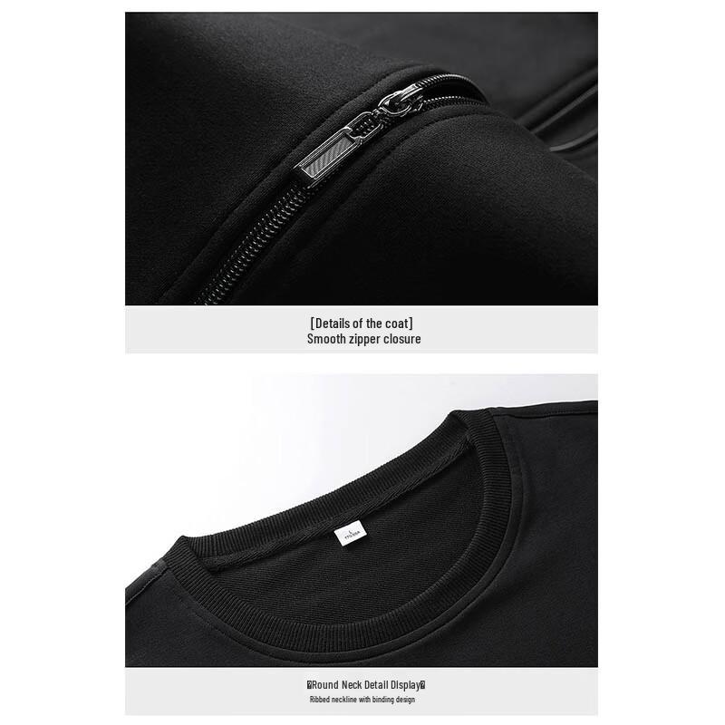 Playboy Men's Casual Stand Collar Sportswear Set