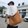Fashion Versatile Messenger Bag Women's Large Capacity Retro Canvas Bag Students' Bag Simplicity Tote Bag