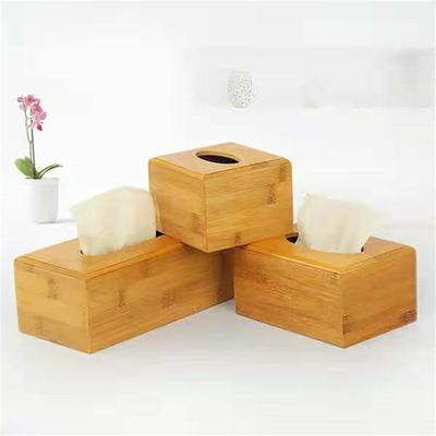 Boîte à mouchoirs vintage en charbon de bambou, rangement créatif pour rouleaux de papier, boîte à mouchoirs, organiseur de serviettes de toilette pour salle de bain