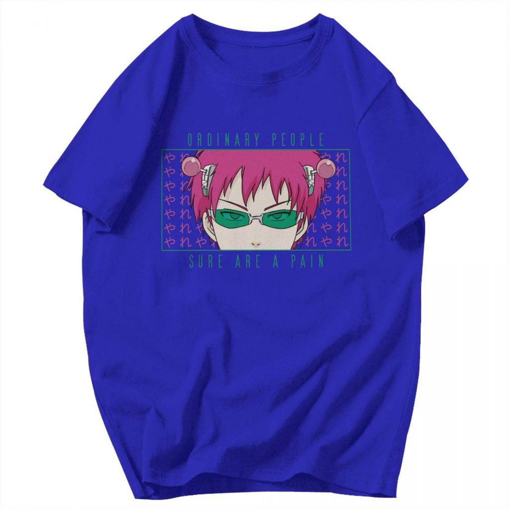Herren T-Shirt Saiki Kusuo The Disastrous Life Of Saiki K Anime Idee Y2K Grafik-T-Shirts Unisex Oberteile T-Shirts