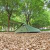 Double Layers Backpacking Tents 2 Persons Lightweight Camping Tent with Aluminium Pole