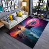 3D Pirate Ship Boat, Large Area Carpets for Home Living Room  Children's Bedroom Sofa Doormat Kitchen Floor Rugs Anti-slip Decor