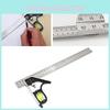 Durable Adjustable Angle Ruler With Leveling Feature For Accurate Measurements 300mm