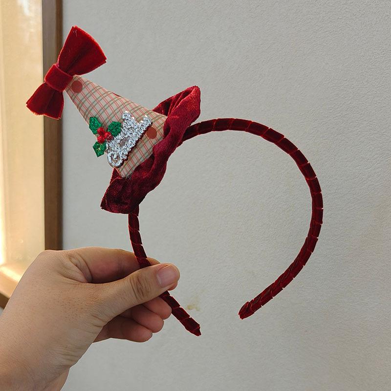 

Festive Antler Headband with Bow - Christmas Accessory for Adults & Kids 2025