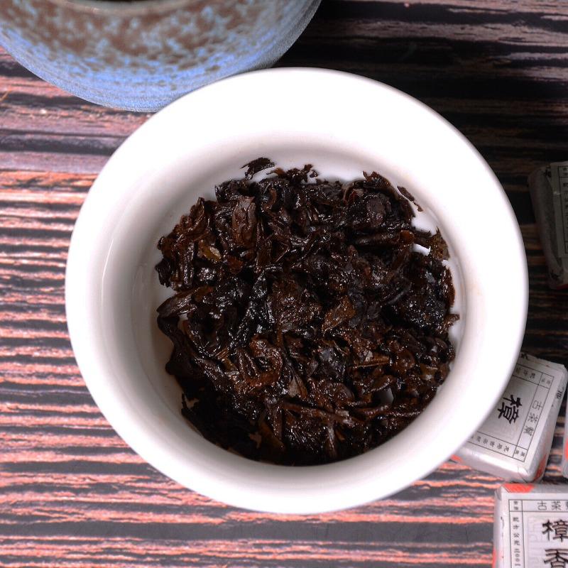500g Camphor Puerh Ripe Tea Small Square Brick Yunnan Mini Small Tuo Menghai Tea