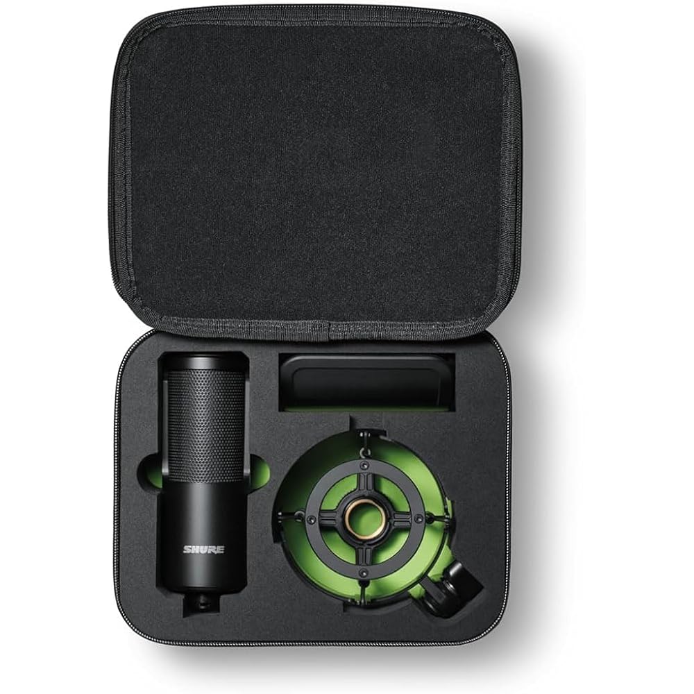 SHURE Sure SM4 Home Recording Microphone Kit SM4-K-KIT: Condenser Microphone Shock Mount Pop Filt...