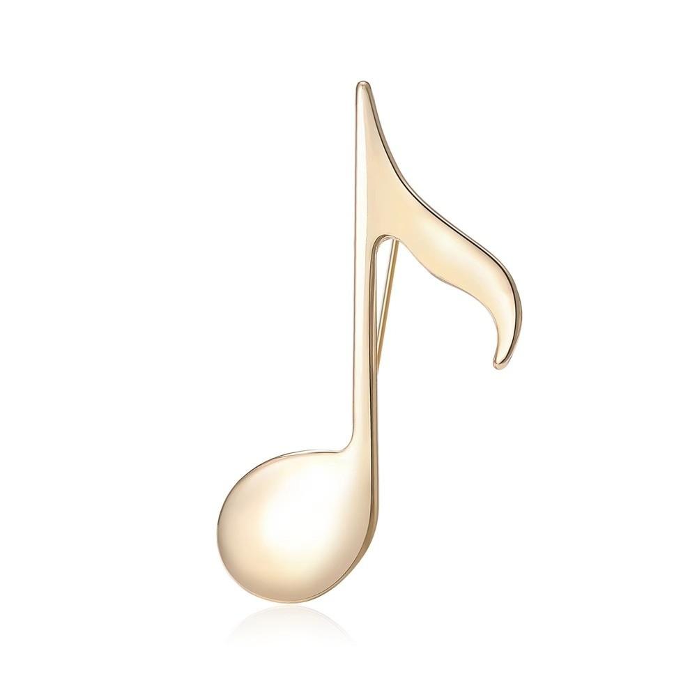 Casual Style Musical Pins Glossy Party Jewelry Accessories Decorative Brooch Pins Music Lovers