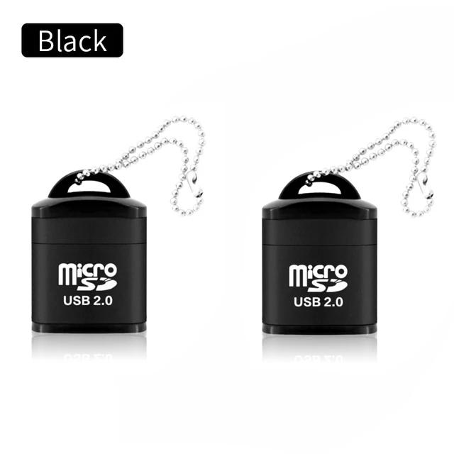 1/2PCS USB Micro SD/TF Card Reader USB 2.0 Mini Mobile Phone Memory Card Reader High Speed USB Adapter For Laptop Accessories