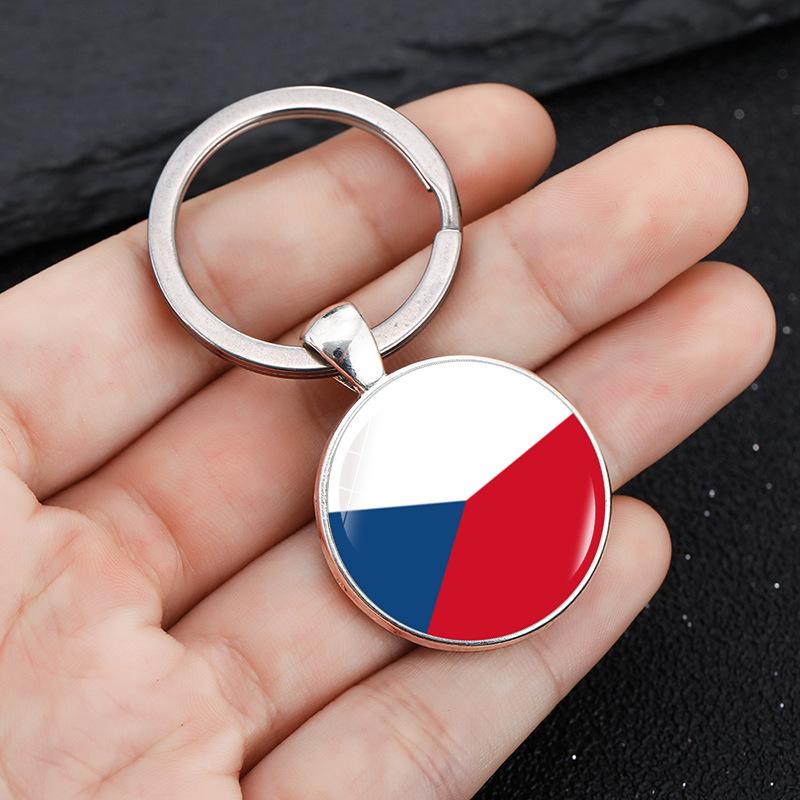European Cup & World Cup National Flag Keychain Ornaments