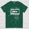 Cyber tape Cotton Summer Casual Cool Loose T-Shirt