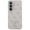 Zestaw Etui + Smycz Guess 4G Big         Rhinestone Triangle Strap Magsafe Do Samsung Galaxy S26 Różowy