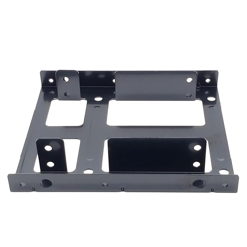 2.5 To 3.5 Hard Disk Bracket Hard Drive Dual Desktop Ssd Mounting Bracket Internal Adapter