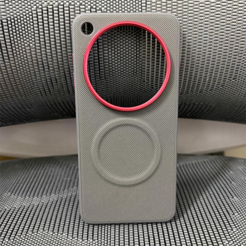 For OPPO Find X9 Ultra Case For MagSafe Magnetic Fine Grain Matte Leather Silicone Cover Metal Lens Frame Protective Shell