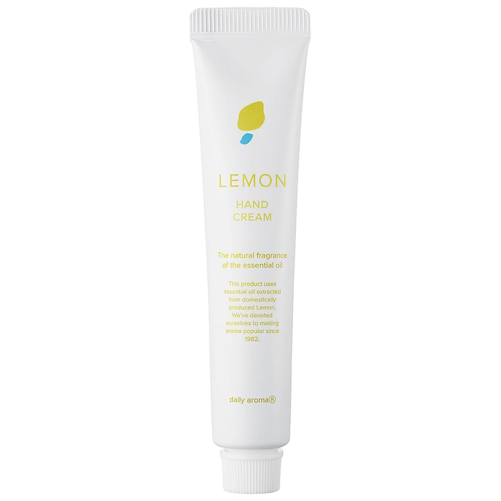 Daily Aroma Setouchi Lemon Hand Mini Made in Hand Gift Cream, (20g), Japan, Lemon, Citrus, Moisturizing, Care,