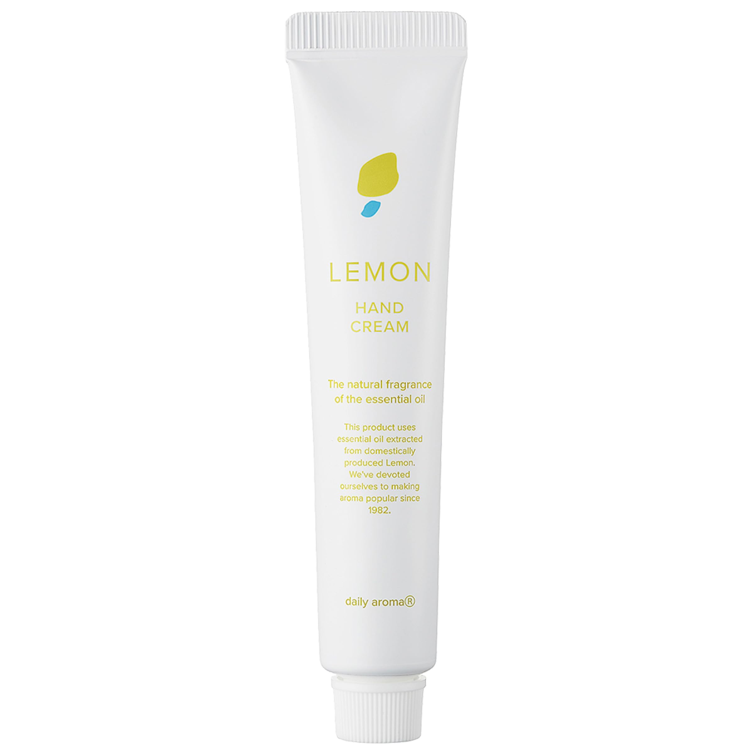 

Daily Aroma Setouchi Lemon Hand Mini Made in Hand Gift Cream, (20g), Japan, Lemon, Citrus, Moisturizing, Care, лимон
