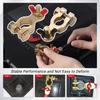 1 Set Solid Brass Clamps Connectors Car Truck Boat Caravan Battery Terminals With Quick Release For RV Motorbike