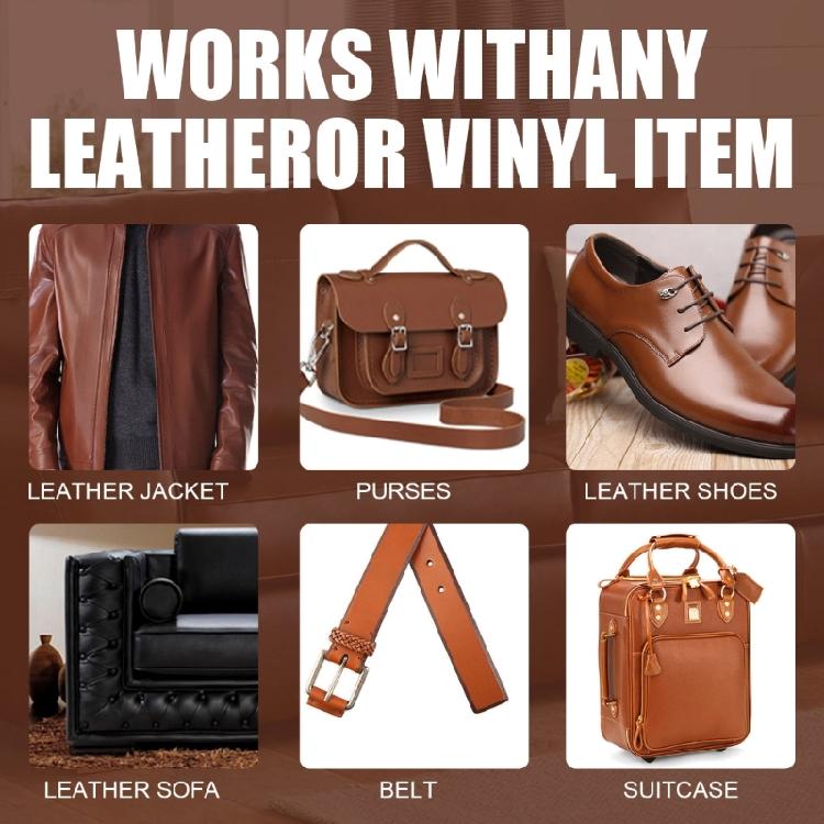 Leather Color Restorer Leather Recoloring Balm Leather Repair Kit Scratch Filler