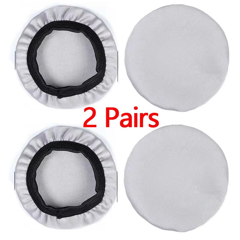 Reusable Hygienic Universal Soft Washable Headphones Elastic Protective Dust Proof Earpad Covers Durable Breathable