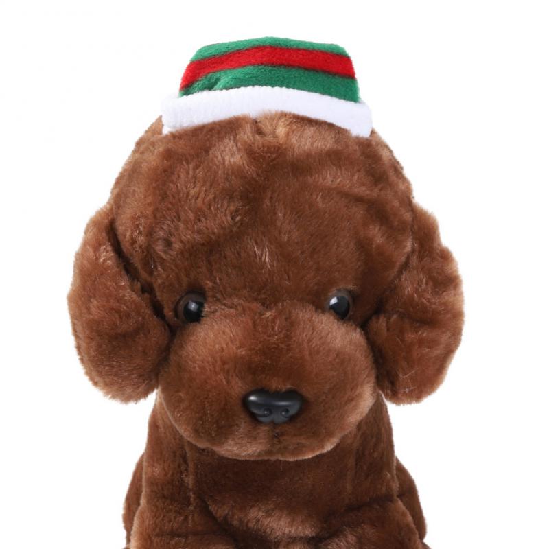 

Cat Dog Christmas Hat Winter Warm Pet Cat Dog Santa Claus Hat Christmas Xmas New Year 2024 Plush Navidad Natale Pet Costumes one size