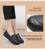 Stylish Flat Heel Soft Sole Shoes for Elderly Women