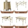 Portable Outdoor Folding Camping Table and Chair Set