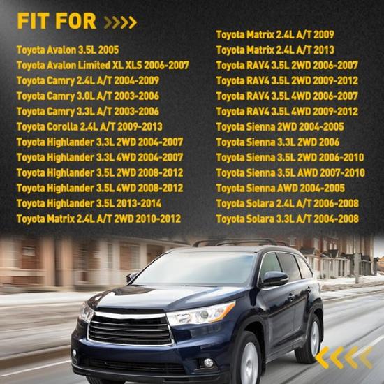 For Toyota Highlander 3.5L 2WD 2008-2012 Automatic Transmission Filter W/ Gasket