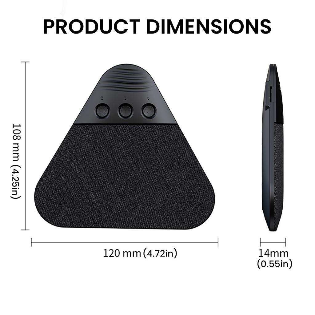 BT Pillow Speaker for Sleeping with White Noise Timer Mini Portable Under Pillow Speaker for Side Sleeper Adult