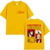 New Metrika Album 100cotton mens hawaiian luxury shirt Y2K HipHop summer street short sleeve fashion man oversized streetwear