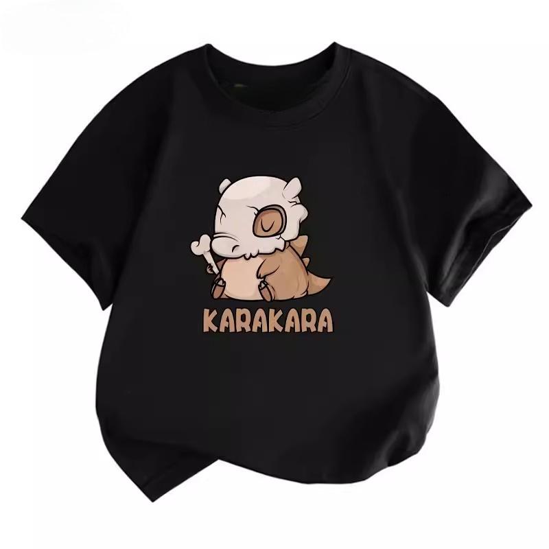 Potdemiel Summer New Pikachu Kids 100 Cotton TShirt Comfortable and Breathable Suitable for Boys and Girls
