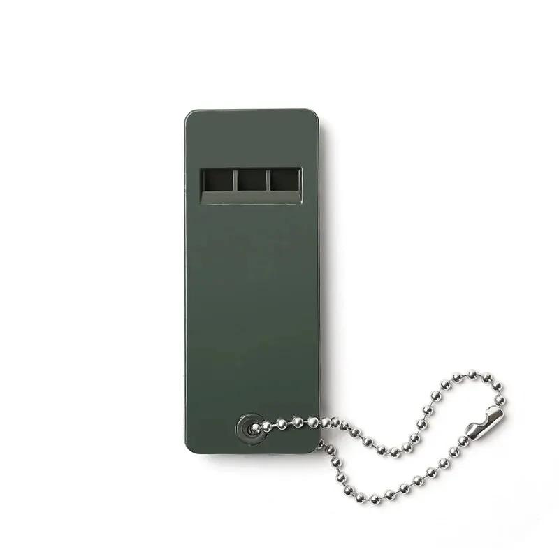 

3-Frequency Whistle High Decibel Survival Whistle Portable Keychain Camping Hiking Emergency Survival Whistle Outdoor Tools