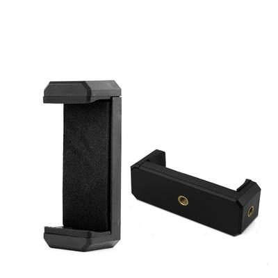 Mobile Phone Clip Clamp Bracket Holder Stand Support Retractable Mount Phone Universal Desk Plastic for Ring Light Selfie Tripod