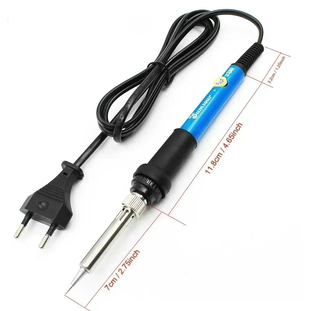Cautin Pencil Tip Welder Welding Heating Tools. Soldering Iron 220v Solder 60W 80W Soldering Iron Repair Tool UR Plug Equipment