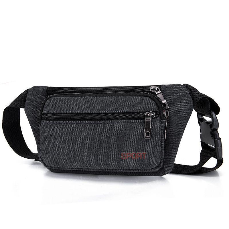 Multi-Layer Large Capacity Unisex Fanny Pack Wallet - Casual, New Style, Multi-Functional