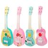 Bambini Chitarra Strumento Musicale Ukulele Musicale Montessori Giocattoli per Bambini Apprendimento Giocattoli Educativi Natale Regalo di Compleanno