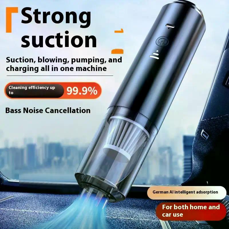 Cordless Vacuum Cleaner High-power Dual-purpose For Suction And Blowing Suitable For Car And Household Dust Removal