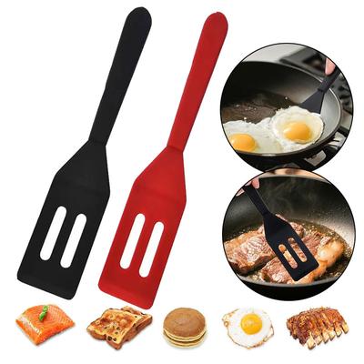 Silikon Eierpfannenwender Kleiner Omelettwender Antihaft Bratpfannenlöffel für Spiegelei Steak Pfannenwender Back- und Kochwerkzeuge